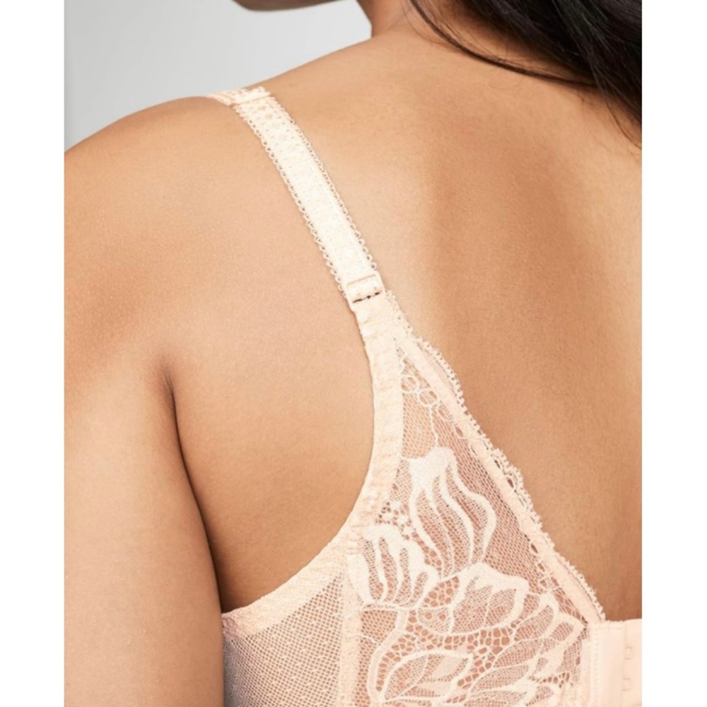 Simone Perele Promesse Demi cup bra 32E in Petal